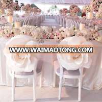 Fancy Romantic Flower Wedding Chair Sashes